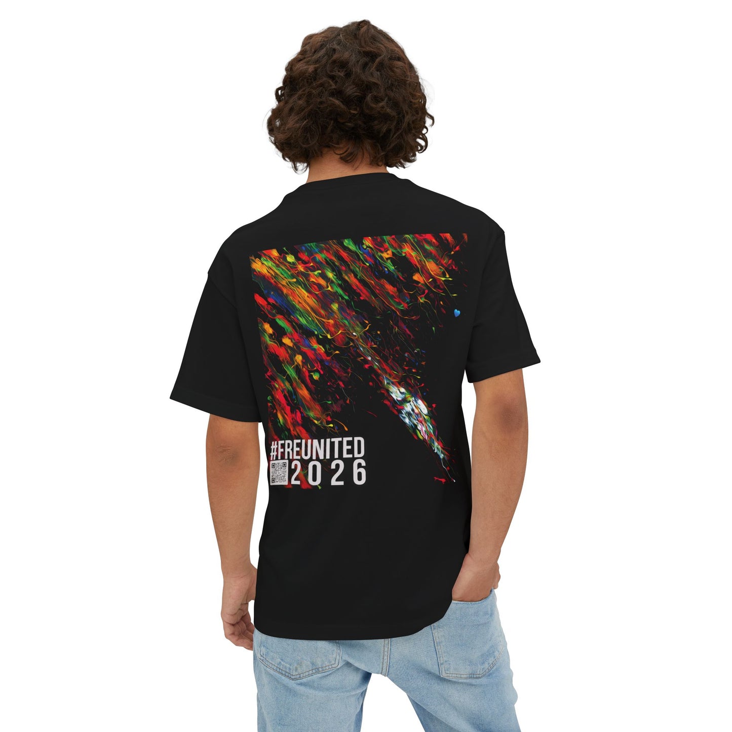 Off to the Edge Oversized T-shirt #Freunited2026