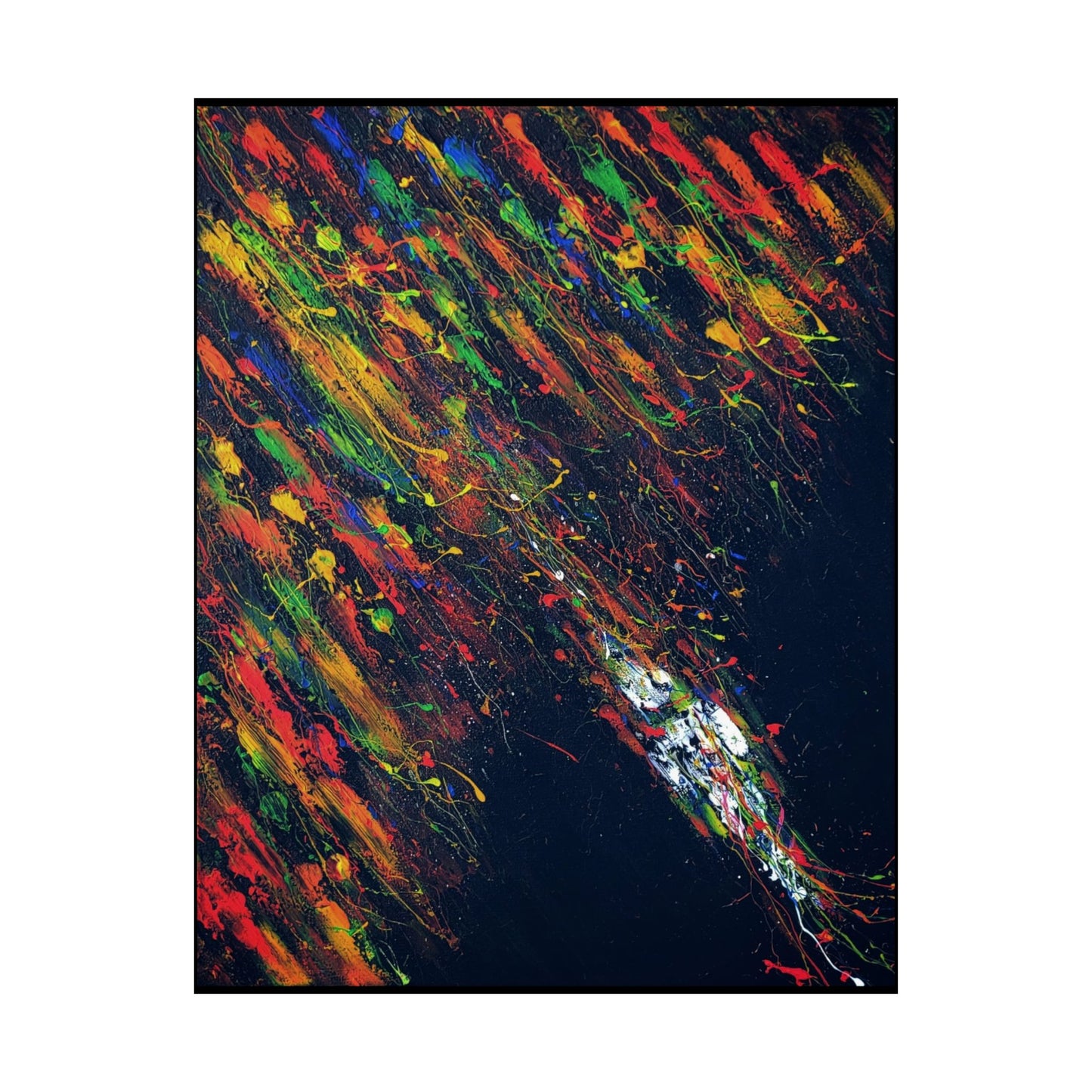 Off to the Edge (Matte Vertical Poster)