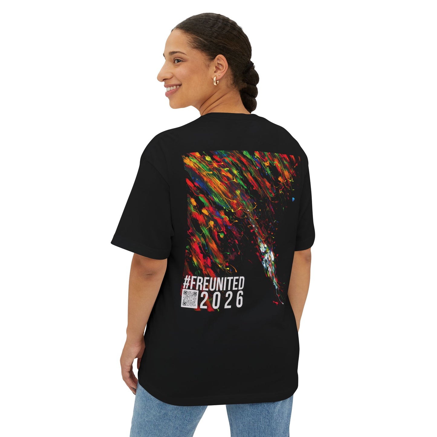 Off to the Edge Oversized T-shirt #Freunited2026